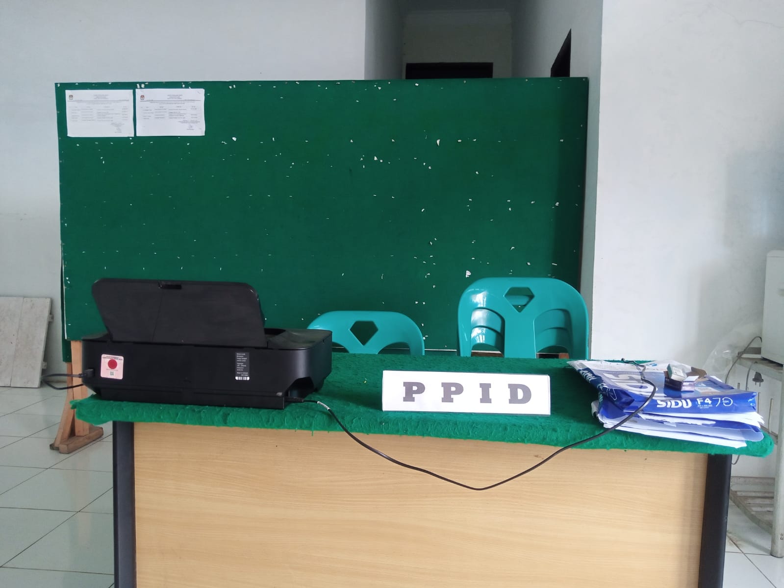 Desk Pelayanan Informasi dan Dokumentasi KPU Kabupaten Dairi